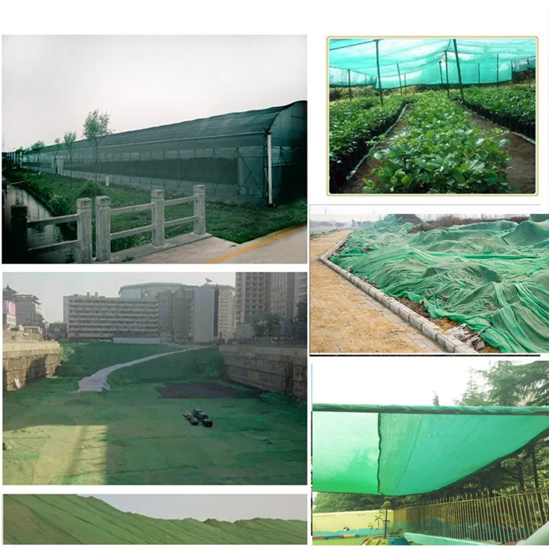 40% солнцезащитный крем ткань для покрытия растений парниковый сарай козырек от солнца Сад Патио Сад аксессуары зеленый 13x 16.4Ft 4x5 м