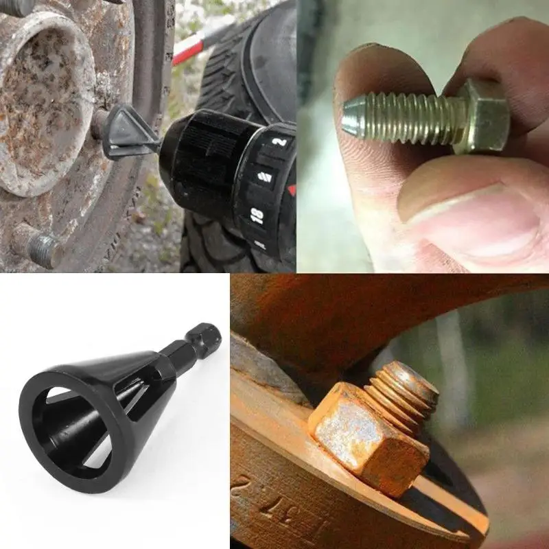 Deburring External Chamfer Tool Metal Remove Burr Tools Grinding Tools Repairs Damaged Bolts Tightens the Nuts Hot Sale