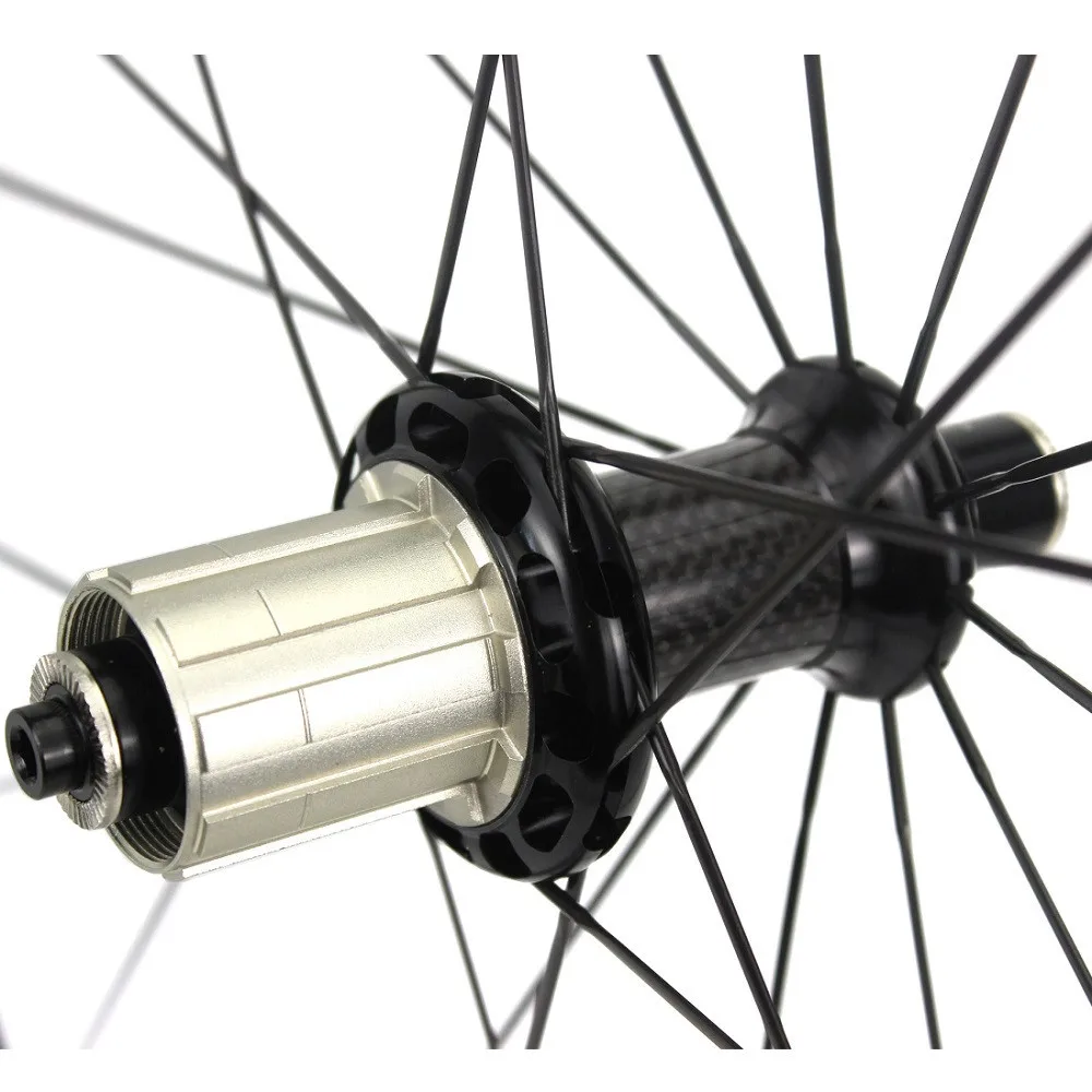ELITEWHEELS Taiwan Powerway R36 Hub 700c Carbon Road Bike Wheel 30 35 38 45 47 50 55 60 88mm Tubeless Clincher Tubular Wheelset