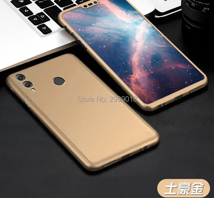 Чехол с полным покрытием Y6 2019 360 для Huawei чехол закаленным стеклом MRD LX1 Y 6