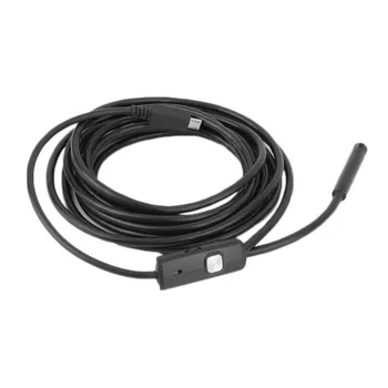 

1M/1.5M/2M/3.5M 7mm Lens HD 480P USB OTG Snake Endoscope Waterproof 6 LEDs Inspection Pipe Camera Borescope For Phone PC
