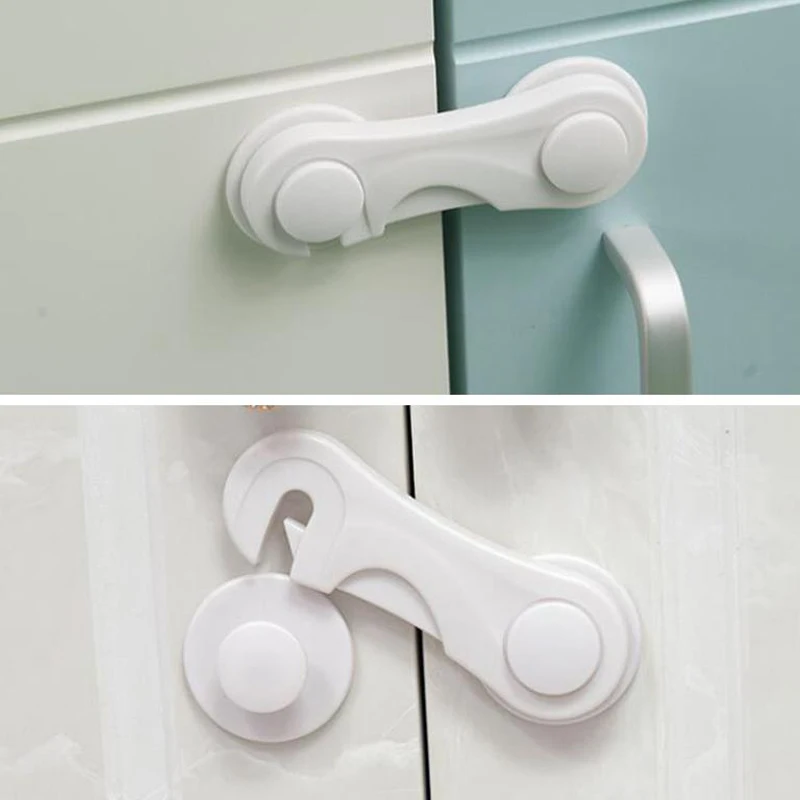 

5 Pcs Baby Drawer Lock Children Security Protection For Cabinet Toddler Child Safety Lock Refrigerator Window Closet Wardrobe
