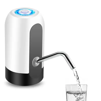 

Electric Pump For Tap Water Bottle Usb Rechargeable Bottled Water Dispenser Pump Black White Color Hand Pump Bottled Water