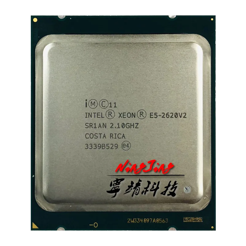 Процессор Intel Xeon E5-2620V2 E5 2620v2 E5 2620 v2 2,1 ГГц шестиядерный ЦП с 12 потоками 15 м 80 Вт LGA 2011