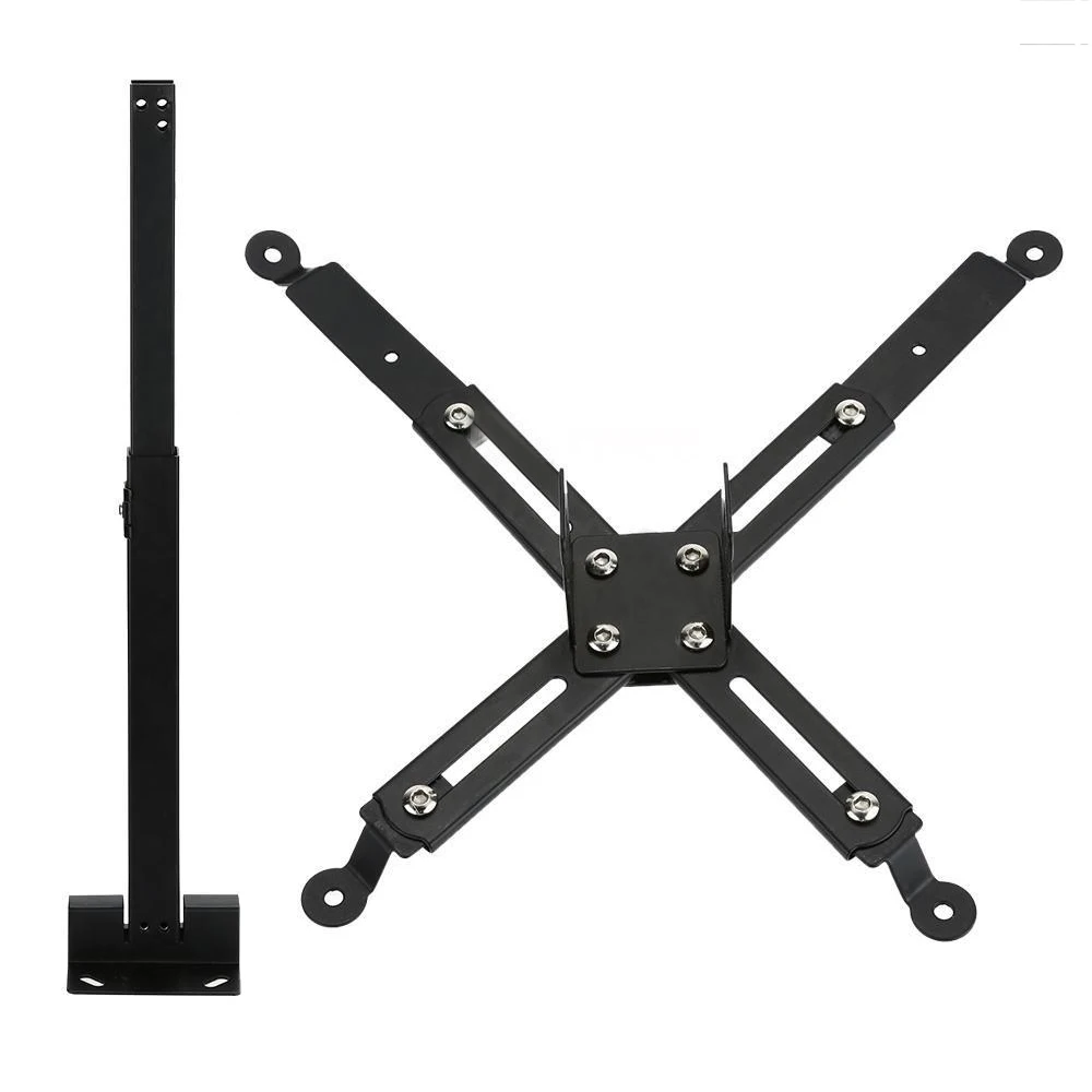 

Pro LCD DLP Projector Ceiling & Wall Mount Metal Bracket Holder Stand 33lbs