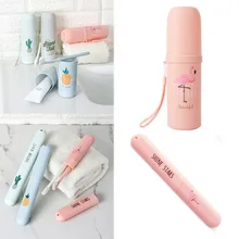 Высокое качество, 1 шт. держатель для зубных щеток, для путешествий, на открытом воздухе, милая коробка, походный чехол для зубных щеток,, популярный портативный чехол для хранения для кемпинга