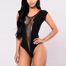 2019 Sexy Transparent Mesh Bodysuit Women Plunge Strap Slim Playsuit Leotard Sleveless Jumpsuit Overalls Club Wear 2019 Sexy Transparent Mesh Bodysuit Women Plunge Strap Slim Playsuit Leotard Sleveless Jumpsuit Overalls Club Wear