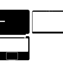Ноутбук из углеродного волокна виниловые наклейки на кожу чехол для samsung NP900X3N NP900X3T 13,3"