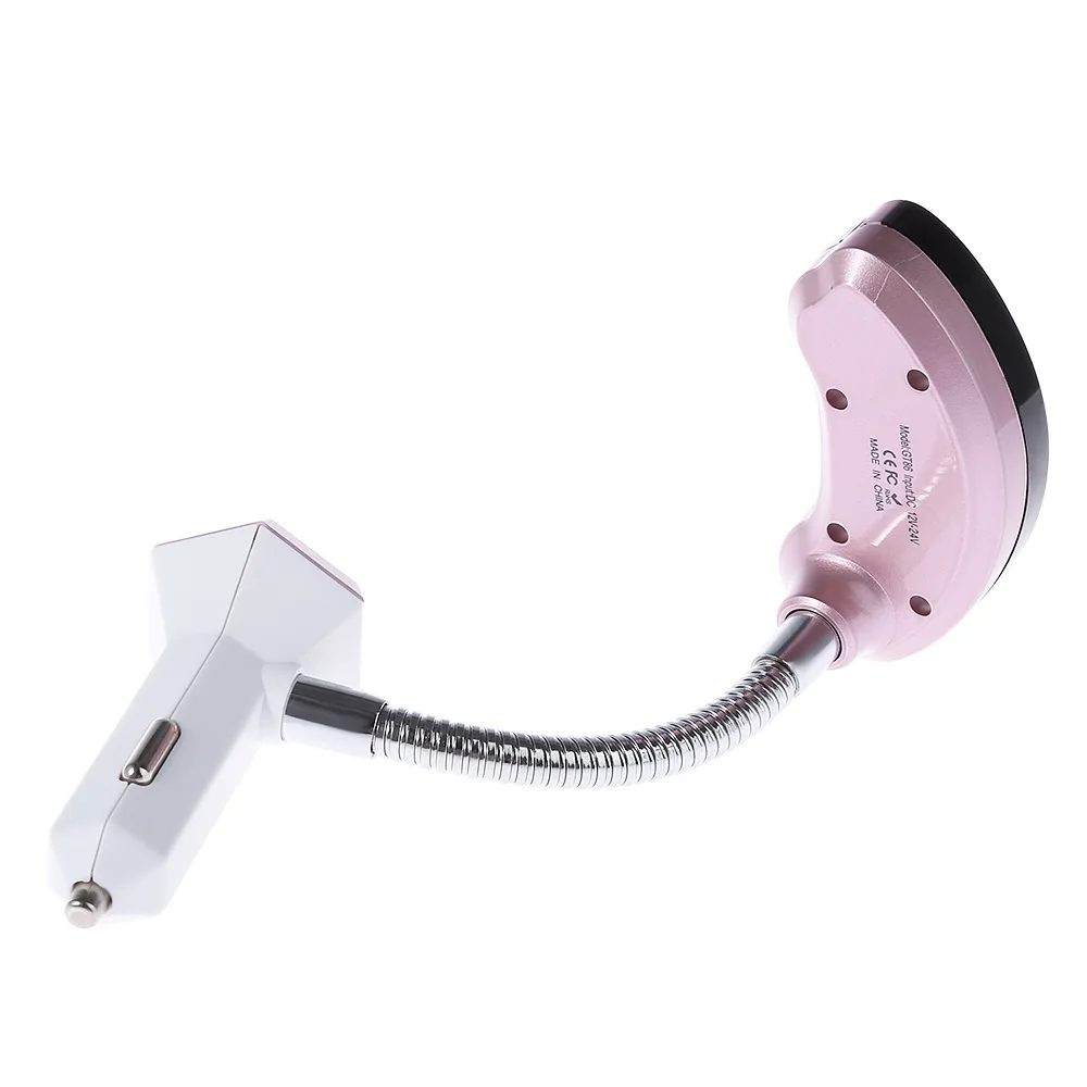 Просвет Dual USB Bluetooth автомобильный набор свободные руки Беспроводной FM передатчик