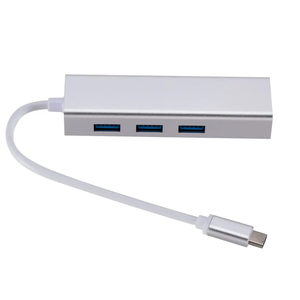 USB-C Type C to USB HUB RJ45 Lan Ethernet Adapter For Apple Macbook Laptop USB-C Type C to USB HUB RJ45 Lan Ethernet Adapter For Apple Macbook Laptop