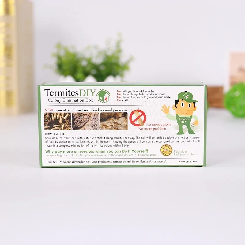1 коробка Termites DIY Baiting System 2 е издание убить весь TERMITE колония ликвидация простое
