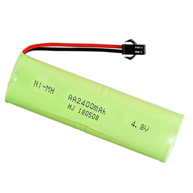 4,8 v 2400mah аккумулятор ni-mh аккумулятор AA NIMH 4,8 v аккумулятор для RC игрушечного автомобиля лодки модели RC игрушечный аккумулятор