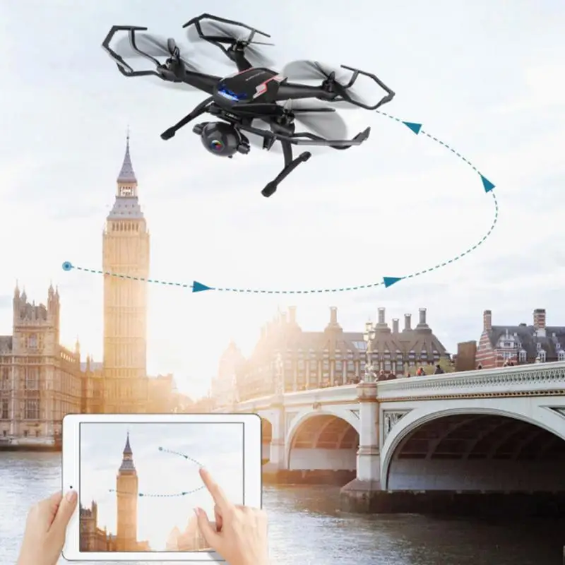 

WiFi FPV Quadcopter 4CH 2.4G RC Aircraft CG003 GPS RC Drone RC Gimbal Follow HD 1080P 3D Quadcopter RTF