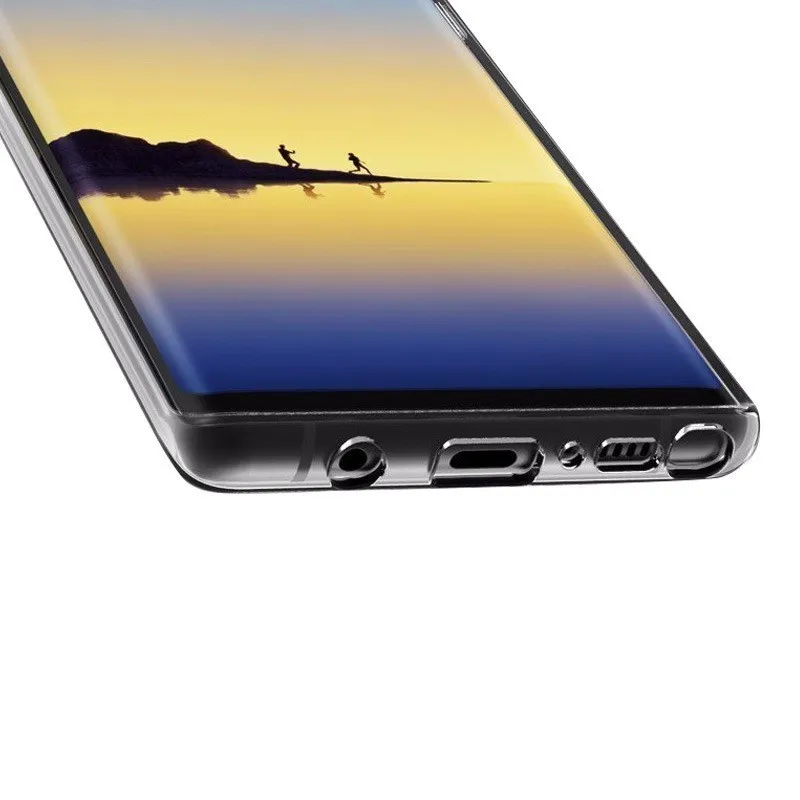 Для Samsung Note 9 8 5 4 3 III TPU PC Чехлы Премиум мягкий чехол для телефона полная посадка