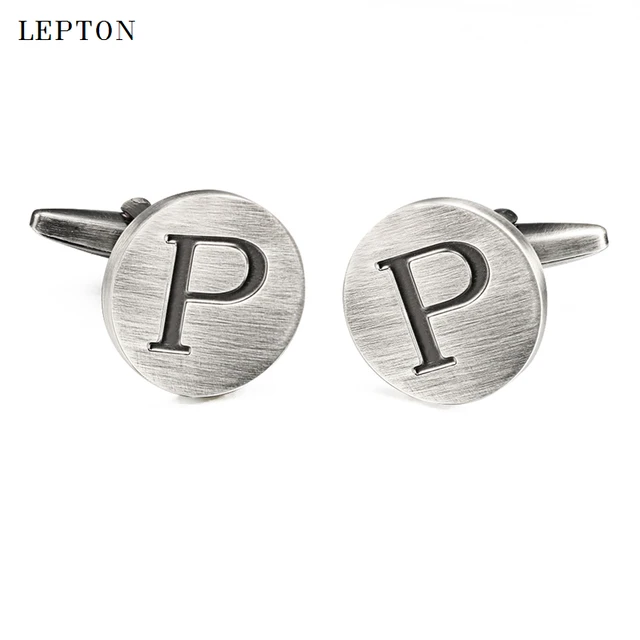 Фото лептон буквы алфавита p запонки для мужчин классические античные цена