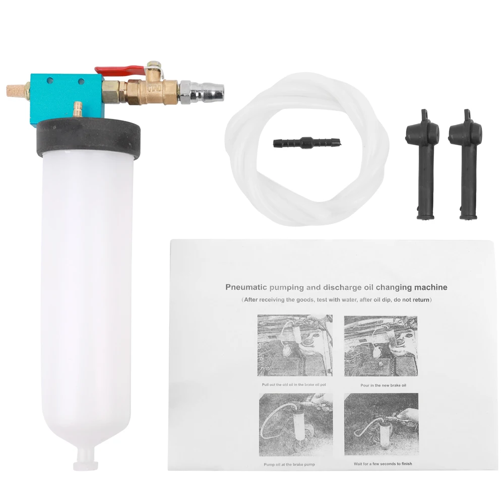 Auto Brake Oil Change Kettle Car Fluid Oil Replacement Tool Hydraulic Clutch Oil Pump Oil Bleeder Empty Exchange Drained Kit