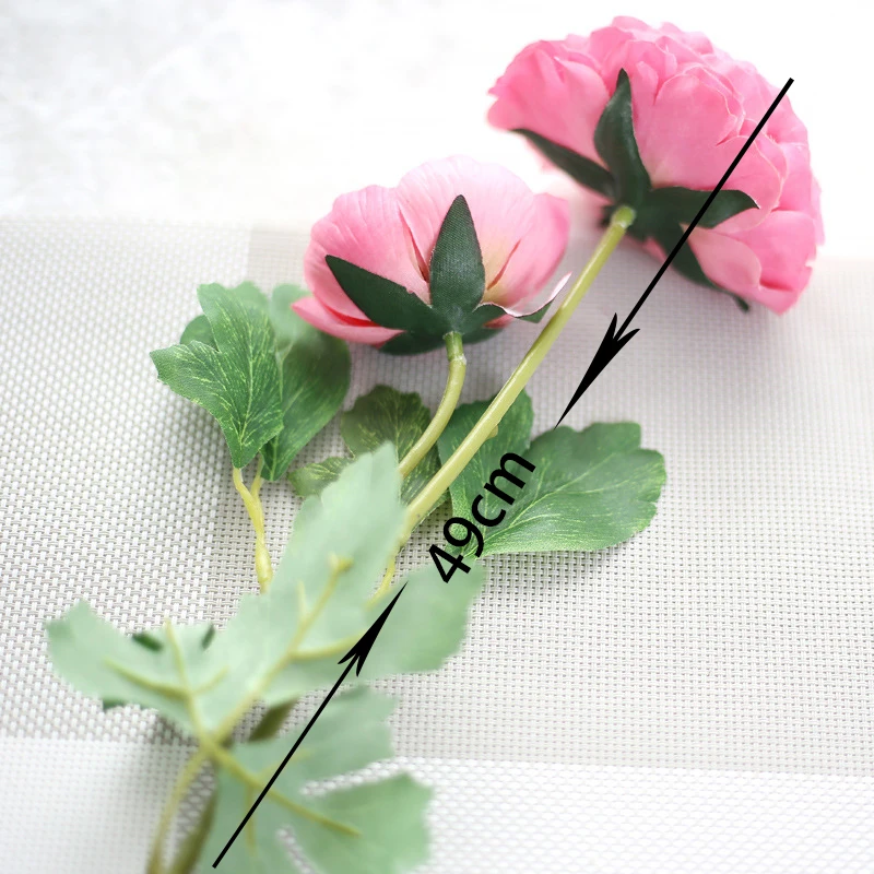 Искусственные шелковые цветы Lulian Tea Rose Camellia Lotus свадебные украшения для