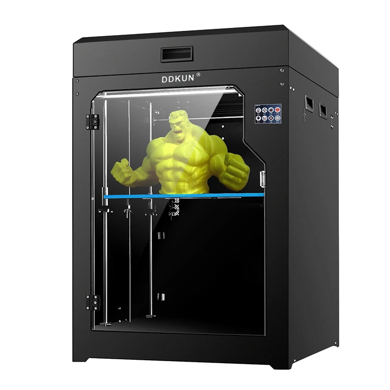 3D принтер Impressora с сенсорным экраном двухэкструдер большой металлической рамой|3D