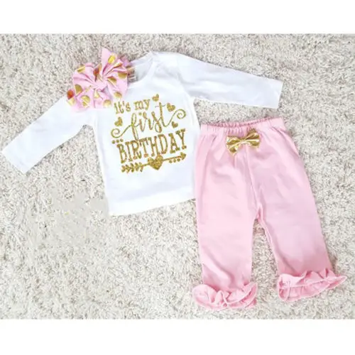first birthday outfit girl long sleeve