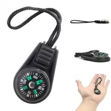 Брелок портативный карманный компас навигатор брелок для кемпинга кавинга Пешие прогулки Hiker
