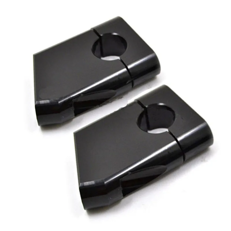 

Rise 2" Pull Back 1" Handlebar Riser lighter Style Mount Clamp Adjuster for 22mm 7/8" Handlebar Universal MSX125 CB400 XJR400