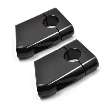 

Rise 2" Pull Back 1" Handlebar Riser lighter Style Mount Clamp Adjuster for 22mm 7/8" Handlebar Universal MSX125 CB400 XJR400