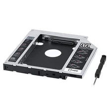 2nd жесткий диск SSD карман для жесткого диска запасной отсек для lenovo Thinkpad T420 T430 T510 T520 T530 W510 W520 W530, внутренний Ноутбук компакт-дисков/
