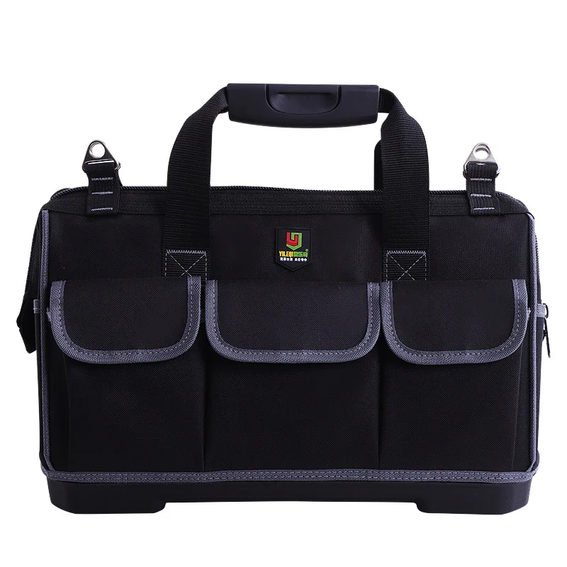 

Portable Electrician Special Tool Bag Multi-function Maintenance Installation Canvas Large Thickening Tool Bag Work Pocket