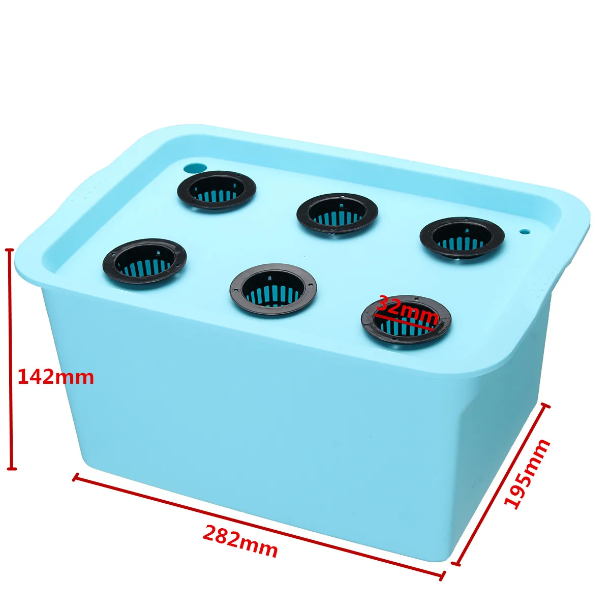 220V Hydroponic System Kit 6 Holes DWC Aerobic Soilless Cultivation Indoor Water Planting Grow Box 220V Hydroponic System Kit 6 Holes DWC Aerobic Soilless Cultivation Indoor Water Planting Grow Box