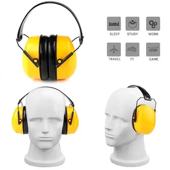

Foldable Earmuffs Anti-noise Head Earmuff Ear Protector Hearing Protection For Work Study Shooting Woodwork Hearing Protection