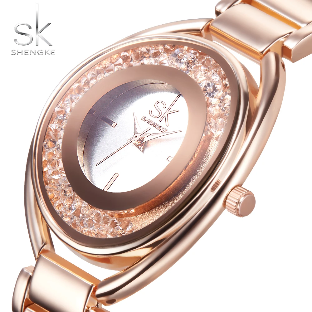 

SK Now Ladies Watch Women Fashion Watches 2017 Brand Luxury Famous Female Clock Gold Quartz Watch Montre Femme Relogio Feminino