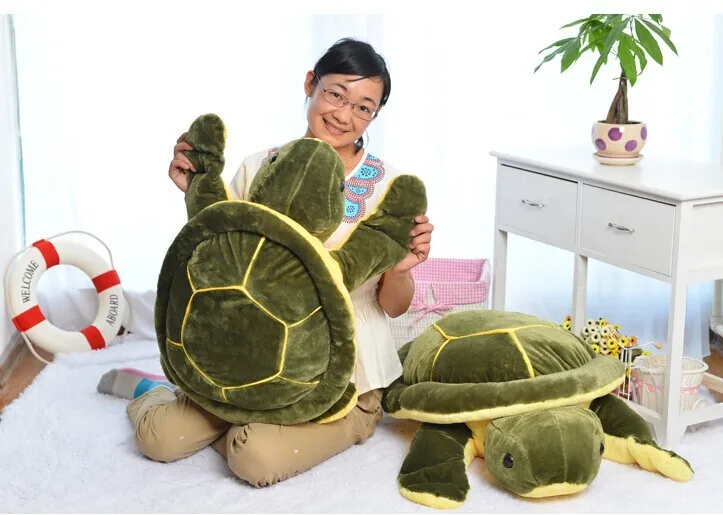 65 см прекрасный черепаха плюшевые игрушки черепаха кукла Throw Подушка Рождество подарок w5839