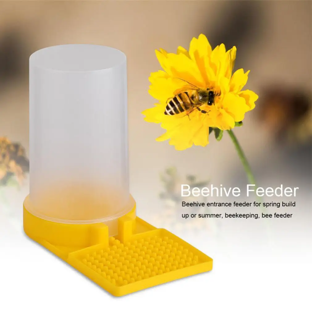 

Beekeeping Honey Entrance Water Drinker Bowl Feeder Bee Bottle Set Hive Tool Drinking Entrance Beekeeper Nest Cup Tool