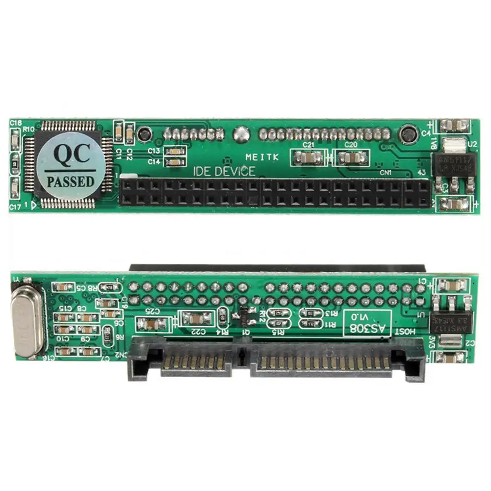 

Tmddotda 2.5 " IDE44PIN To SATA Riser Card Laptop Hard Disk Parallel Port To Serial Port Adapter Interface For PC