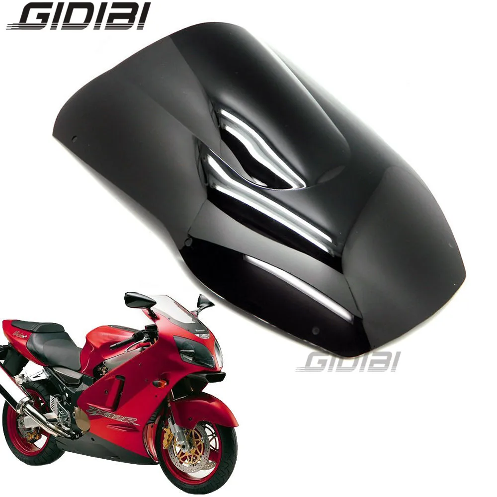Лобовое стекло Double Bubble для Kawasaki Ninja ZX12R ZX 12R 2000 2001 черные ветряные дефлекторы 00