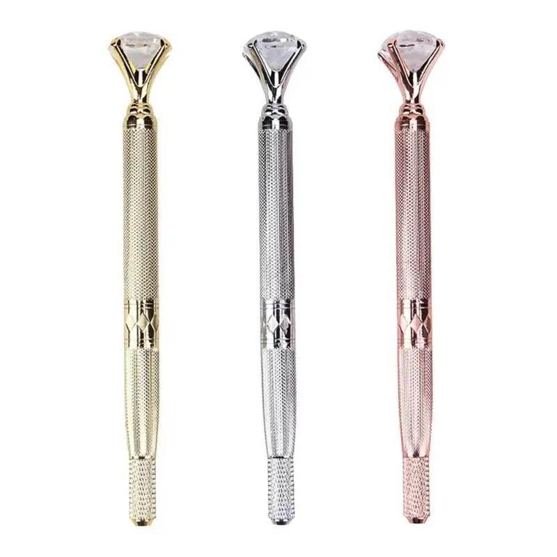 Microblading Pen Tattoo Machine Permanent Makeup Tool Eyebrow Manual with Crystal Random Color | Красота и здоровье