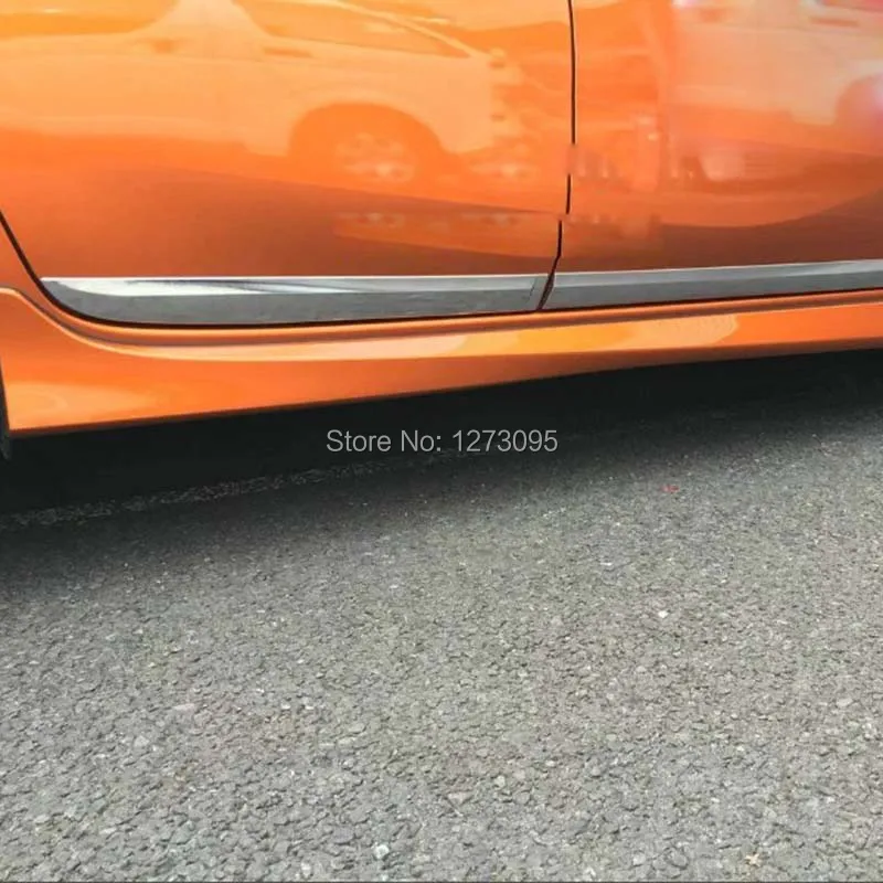 Для Nissan Note E12 2017 2018 2019 2020 ABS хромированный корпус боковой двери молдинг отделка