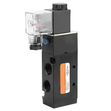 G3/8 дюймовый электромагнитный клапан 4V310-10 2 Позиция 5 Порты и разъёмы пилот-управляемый электромагнитный клапан