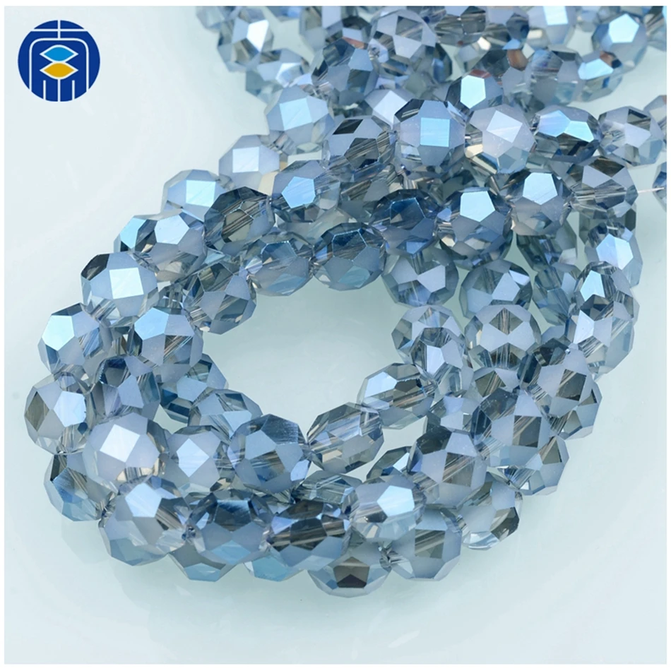 JuleeCrystal граненые бусины 8/10/12/14 мм Оптовая Продажа матовых бусин стеклянные