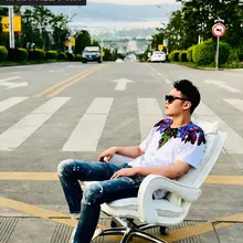 Happy Seat Бытовая основная сева из натуральной кожи босс может лежать Лифт игровой Европейский диван прямо поворотный стул вы