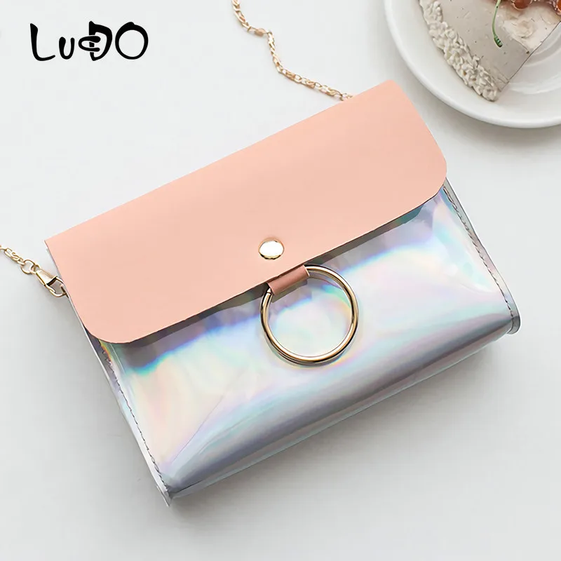 LUCDO الأزياء الليزر حقيبة كتف البسيطة سلسلة Crossbody حقيبة صغيرة مساء حقيبة صغيرة الهاتف المحمول البسيطة رفرف الإناث Bolsas الأنثوية LUCDO الأزياء الليزر حقيبة كتف البسيطة سلسلة Crossbody حقيبة صغيرة مساء حقيبة صغيرة الهاتف المحمول البسيطة رفرف الإناث Bolsas الأنثوية