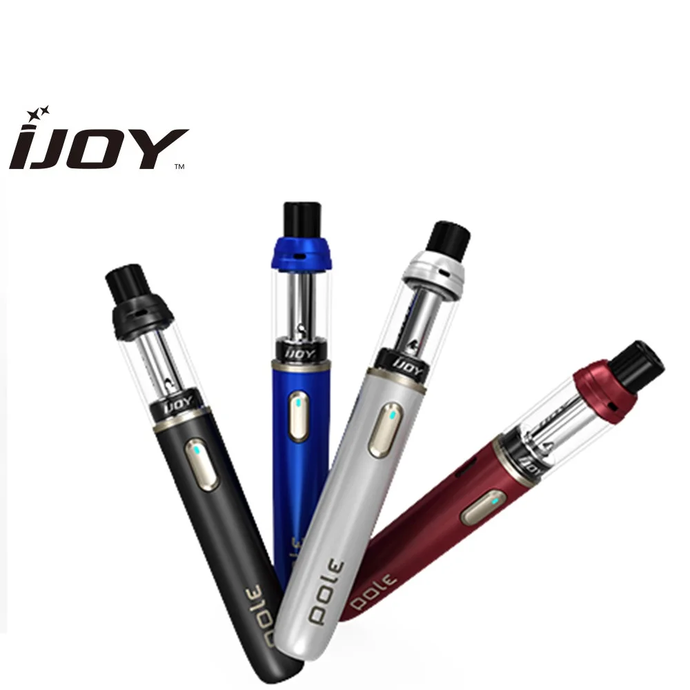 Оригинальный IJOY Pole Pod Starter AIO Kit со встроенным литий-ионным аккумулятором 600 мАч для электронной сигареты