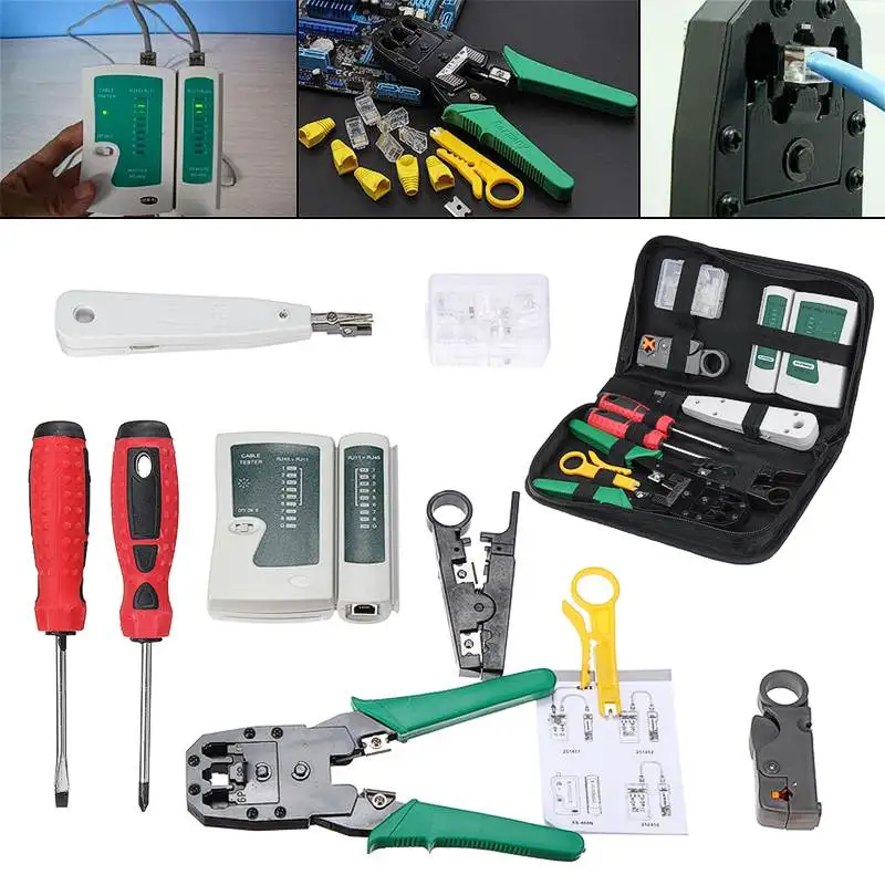 New Computer Network Tool Repair 18Pcs Set Network