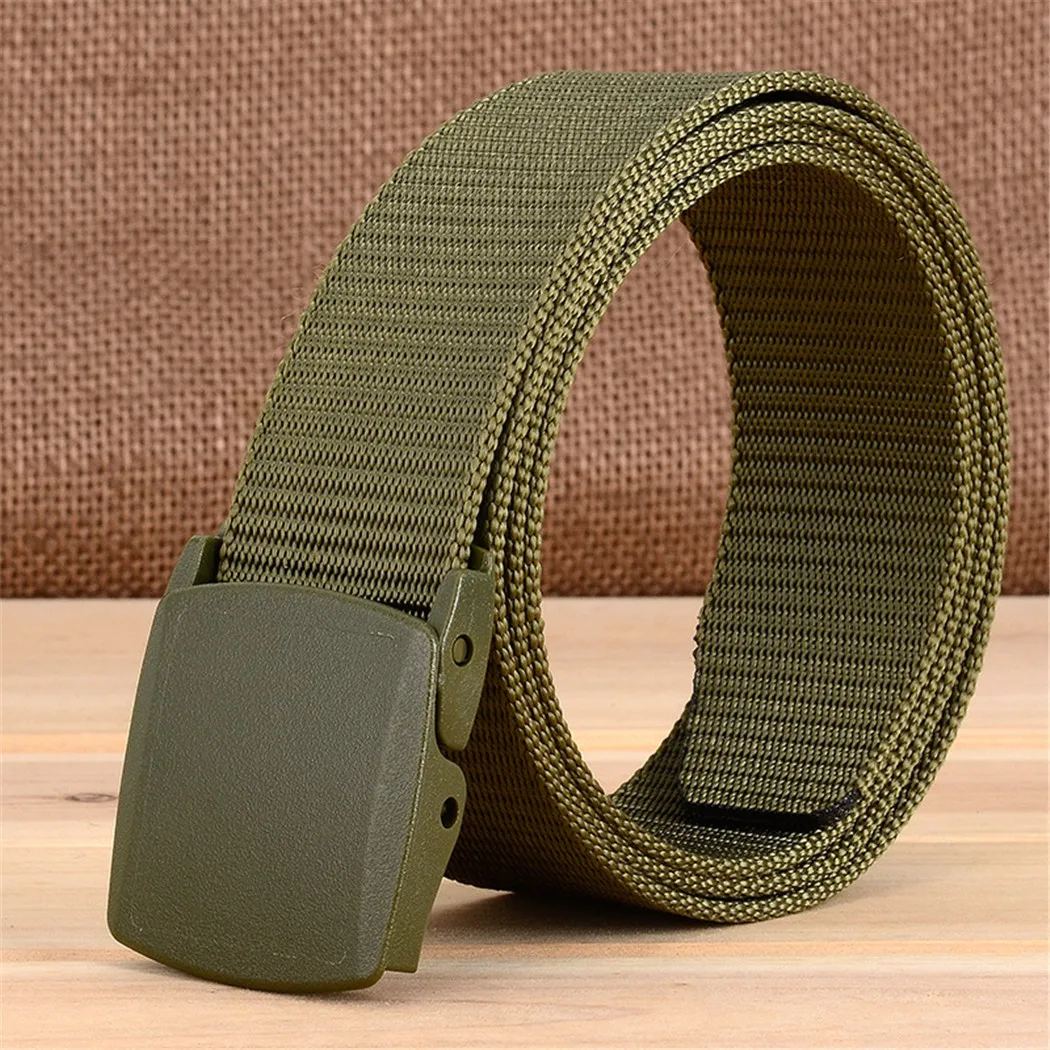 11 Colors Nylon Belts For Men Women Weave Canvas Military Army Tactical