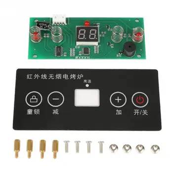 

220V 6000W Electric Oven Control Board Oven Temperature Controller BBQ Grill Control Switch Kitchen Appliance Parts