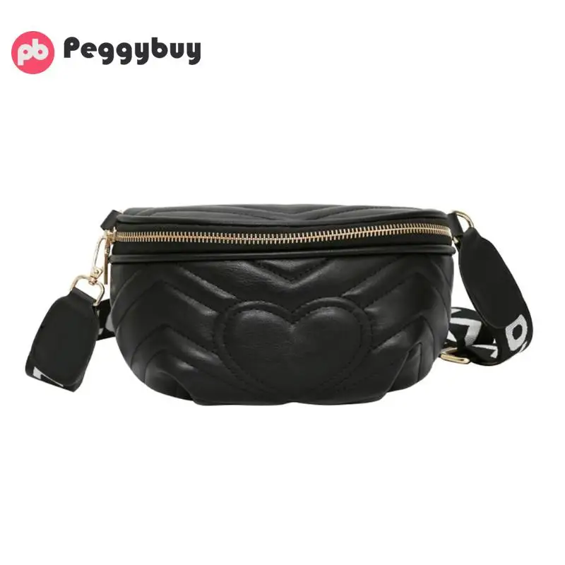 

Fashion Waist Pack Wave Pattern Leather Fanny Packs for women Chest Bag Money Belt Bags Wallet and Purses pochete feminina New