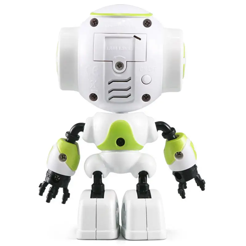 JJRC R9 RUBY Touch Control DIY Gesture Mini Smart Voiced Alloy Robot Toy RC Robot For Children Kids Birthday Gifts Present