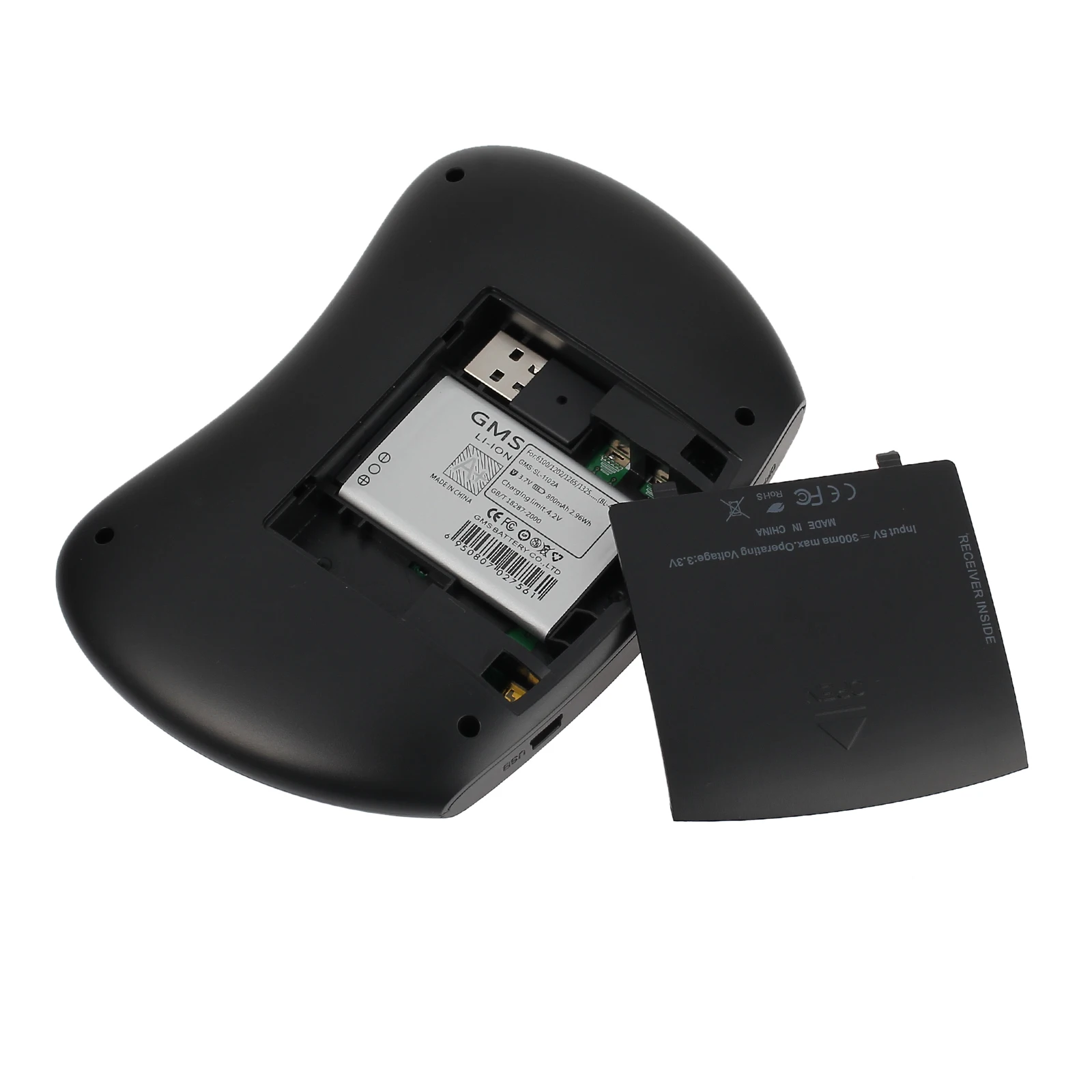 PROSTER 2 4G мини беспроводная клавиатура с тачпадом новые мультимедийные клавиши для