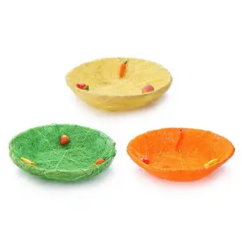 

Easter Eggs Basket Kindergarten Party Egg Plate Ornaments DIY Decor Gift
