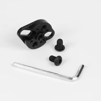 

1/4" ARRI Type Rosette Adapter Mount fr Cheese Plate Armor Cage Film 4K Camera BMCC BMPCC Handle Tripod Accessories DIY Part
